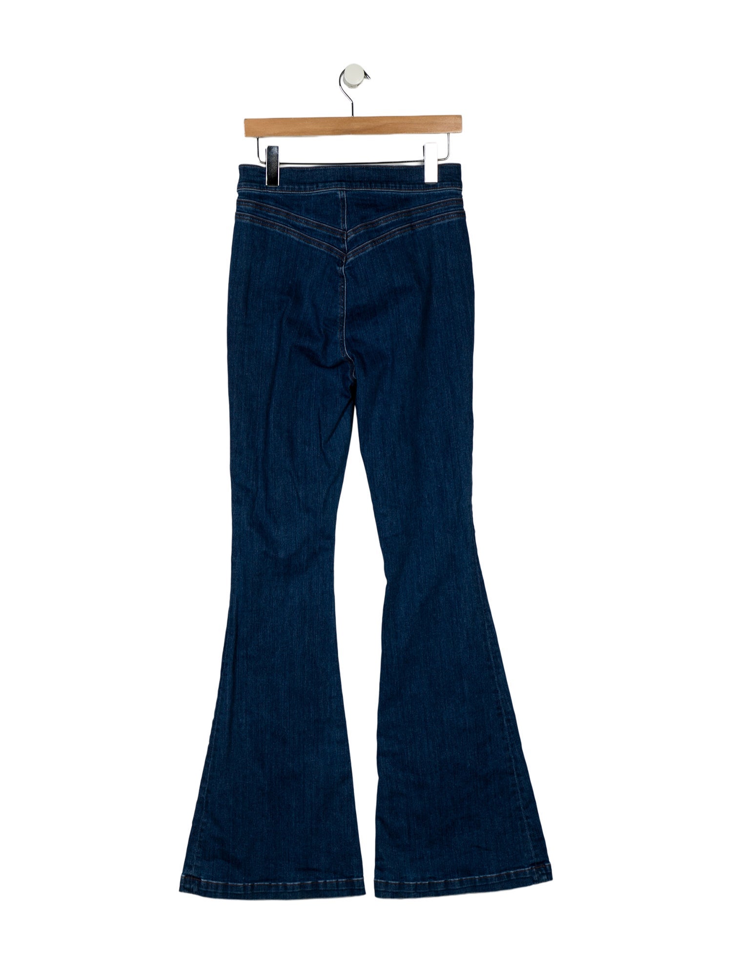 Veronica Beard High-Rise Wide Leg Jeans