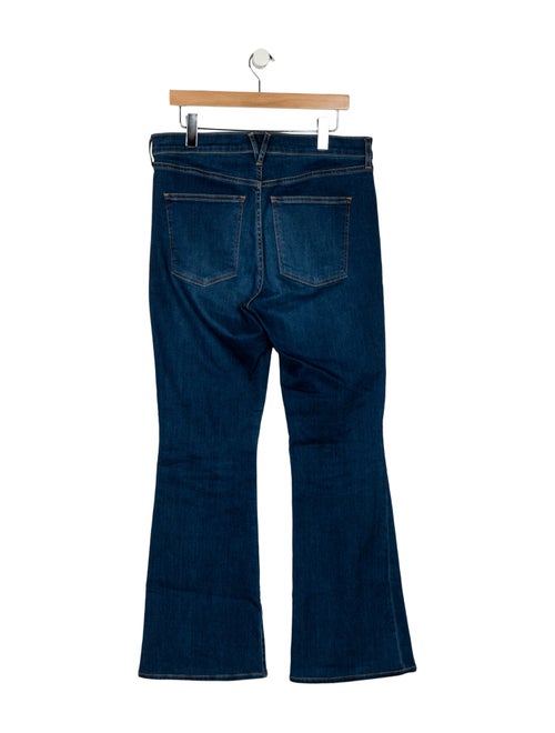 Veronica Beard High-Rise Wide Leg Jeans