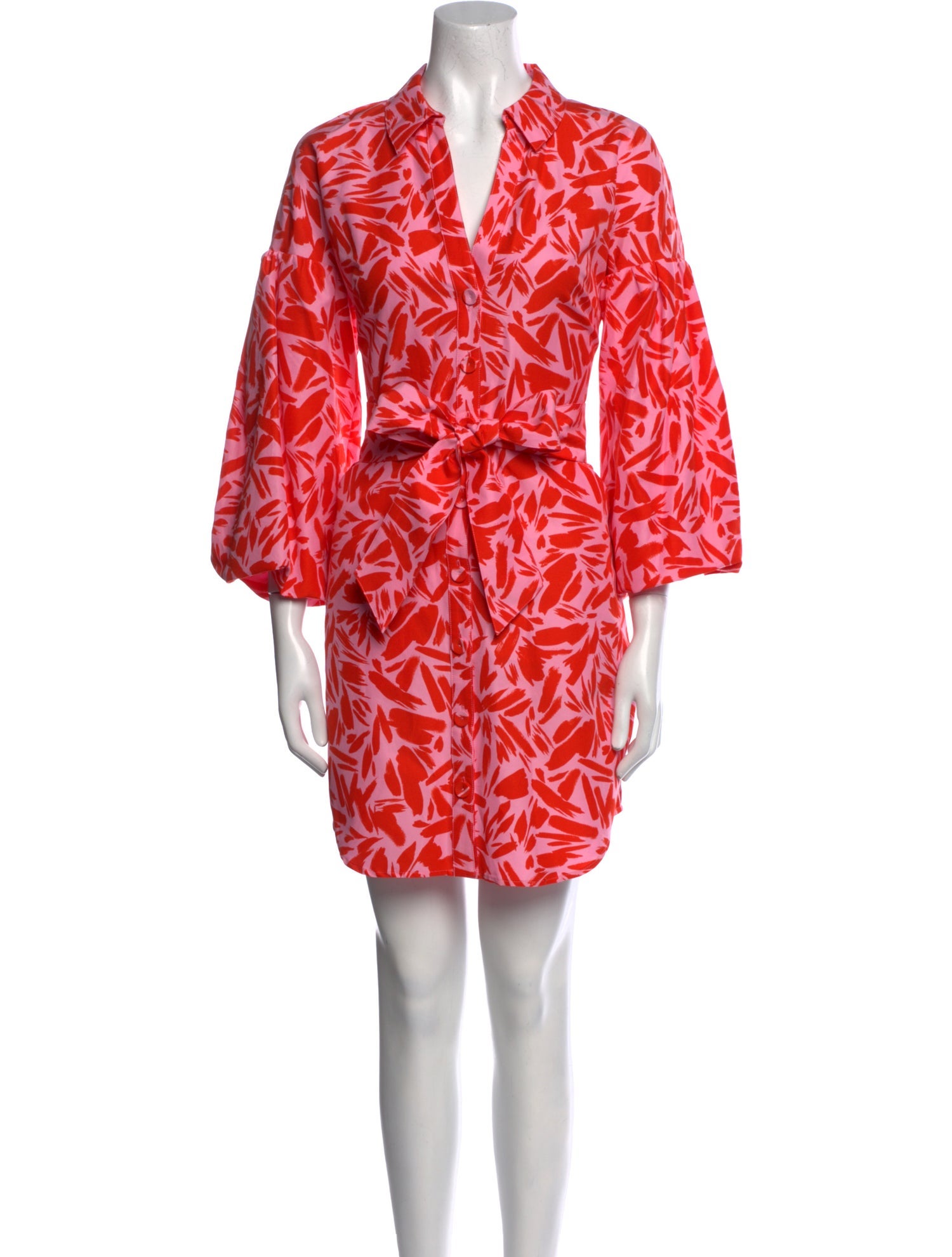 Veronica Beard Printed Mini Dress