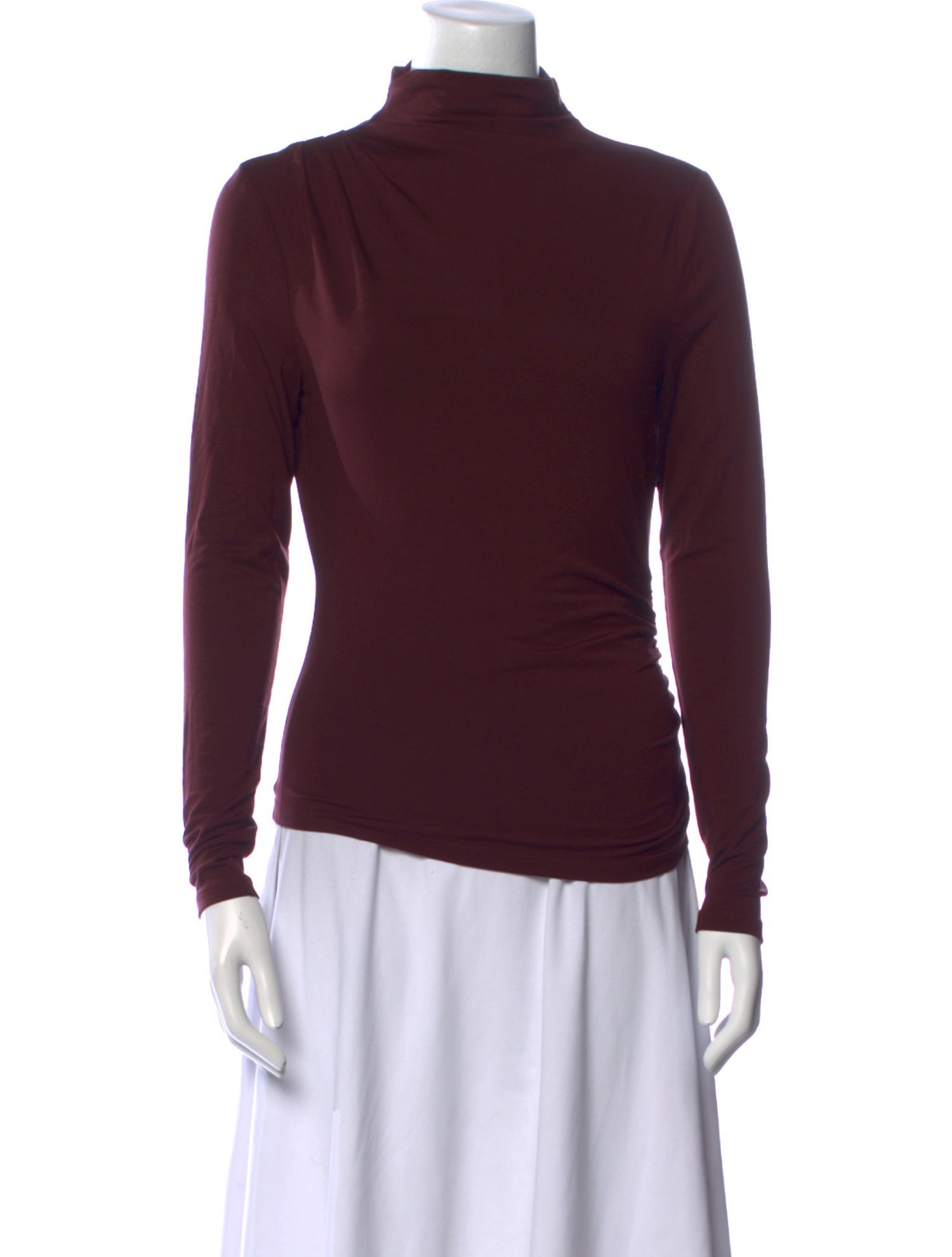 Veronica Beard Turtleneck Long Sleeve Sweatshirt