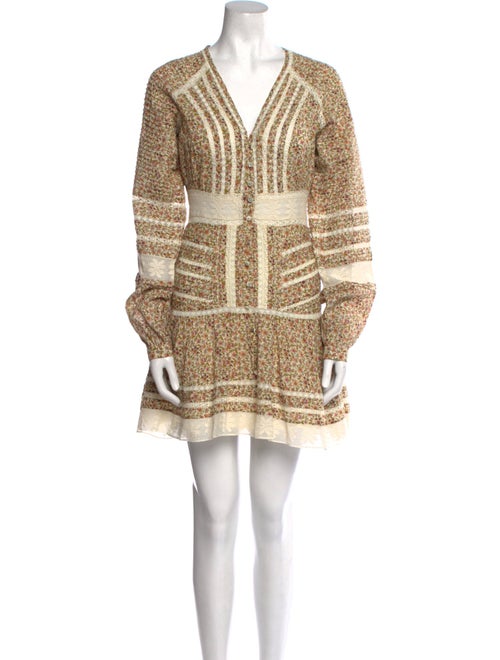 Veronica Beard Printed Mini Dress