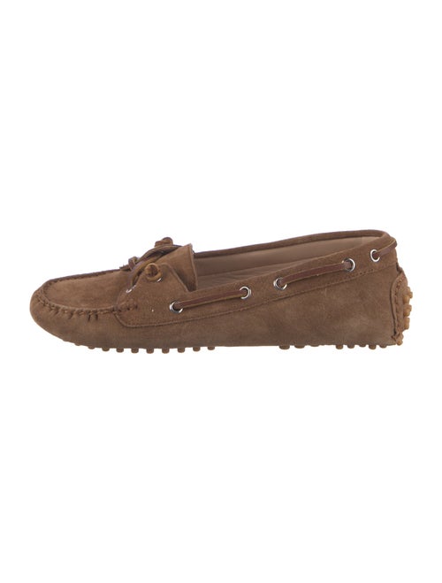 Veronica Beard Suede Moccasins