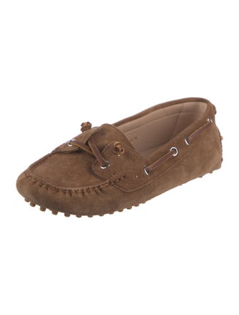 Veronica Beard Suede Moccasins