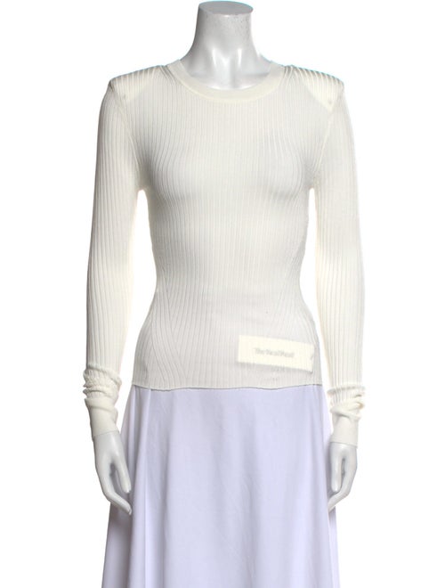 Veronica Beard Crew Neck Long Sleeve Top