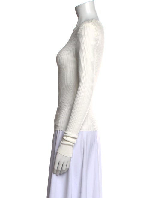 Veronica Beard Crew Neck Long Sleeve Top