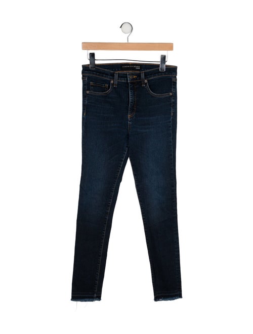 Veronica Beard High-Rise Skinny Leg Jeans