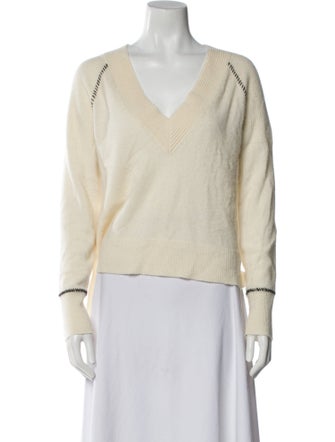 Veronica Beard Cashmere V-Neck Sweater