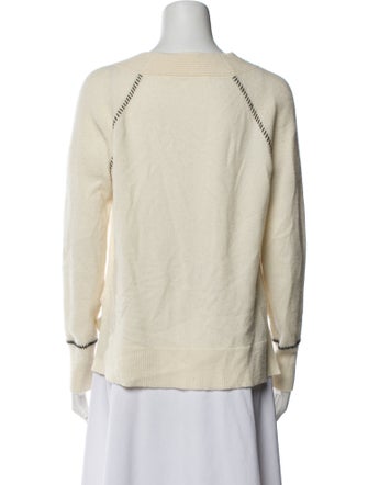 Veronica Beard Cashmere V-Neck Sweater