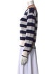 Veronica Beard Merino Wool Striped Sweater