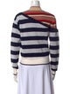 Veronica Beard Merino Wool Striped Sweater