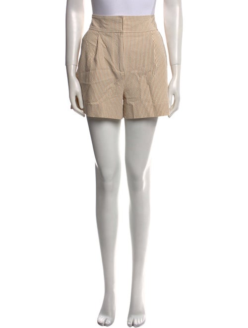 Veronica Beard Striped Mini Shorts