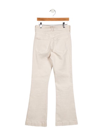 Veronica Beard Mid-Rise Straight Leg Jeans