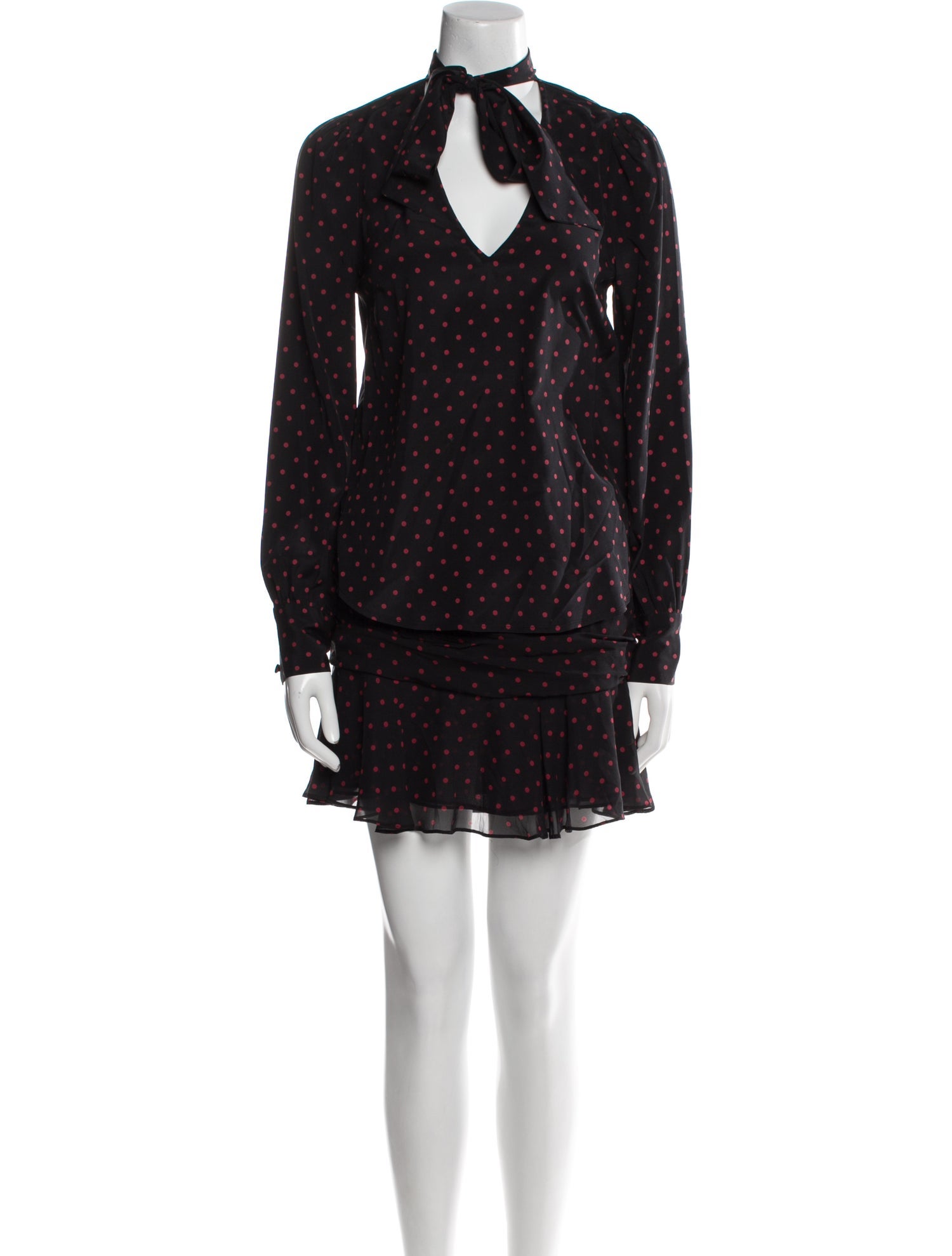 Veronica Beard Silk Skirt Set