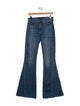 Veronica Beard Mid-Rise Wide Leg Jeans