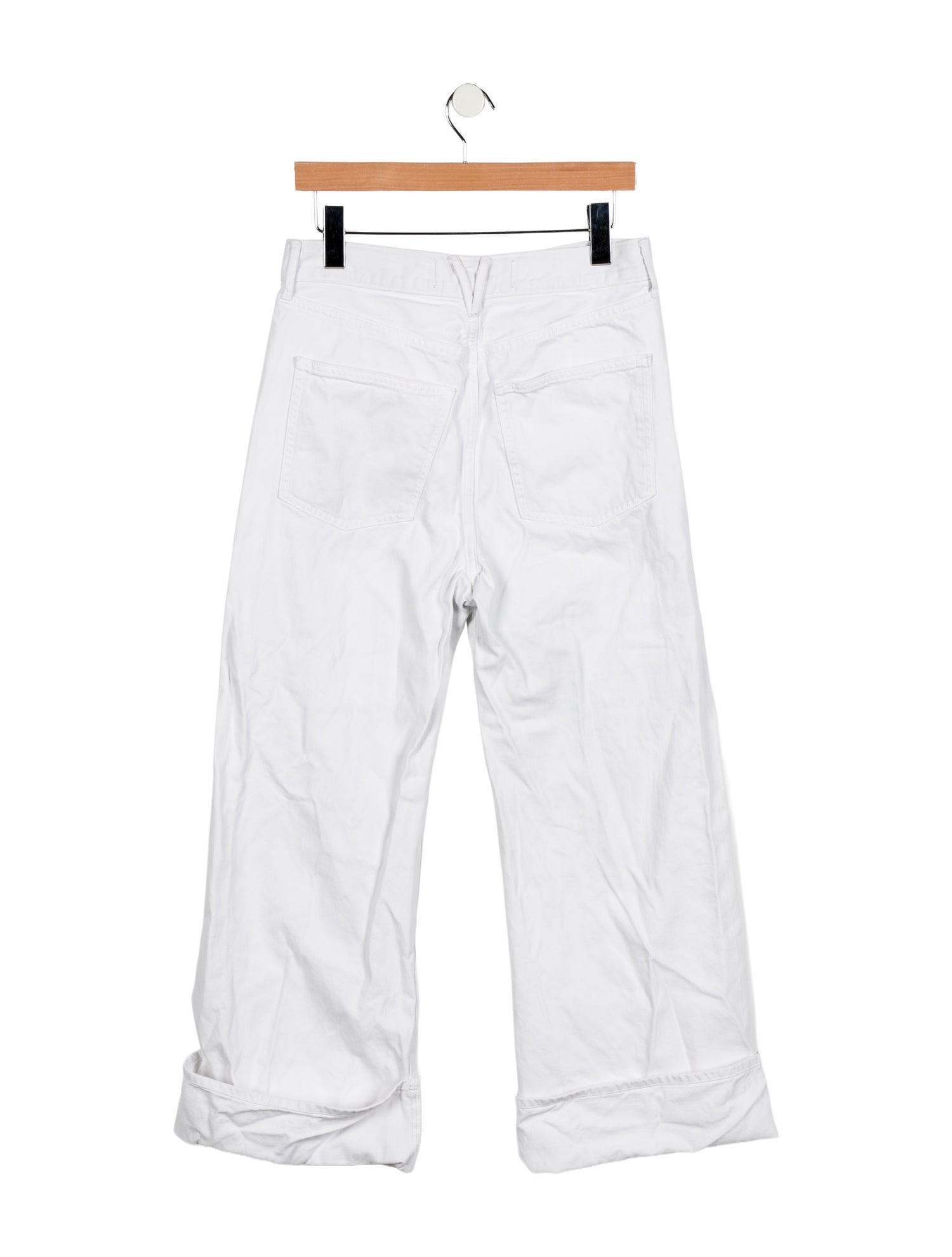 Veronica Beard Mid-Rise Wide Leg Jeans