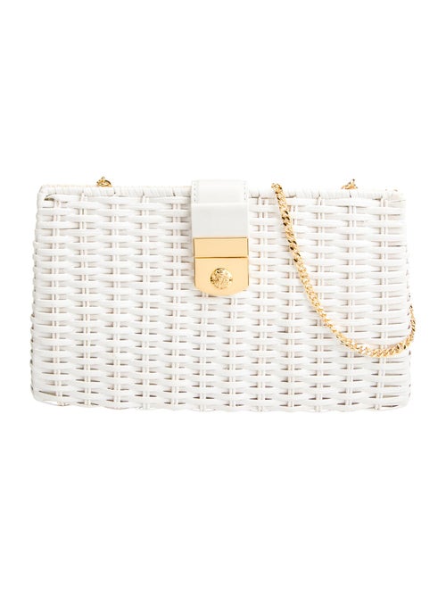 Veronica Beard Wicker Clutch