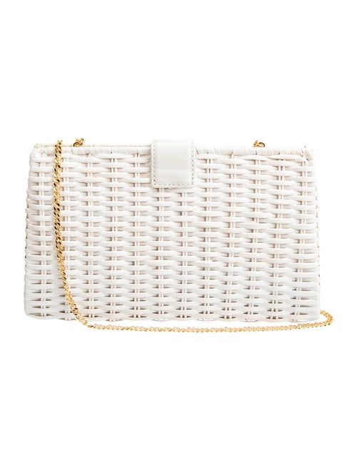 Veronica Beard Wicker Clutch