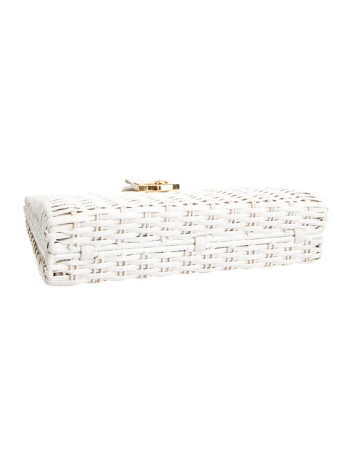 Veronica Beard Wicker Clutch