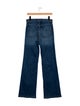 Veronica Beard Mid-Rise Wide Leg Jeans