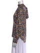 Veronica Beard Silk Floral Print Blouse