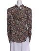 Veronica Beard Silk Floral Print Blouse