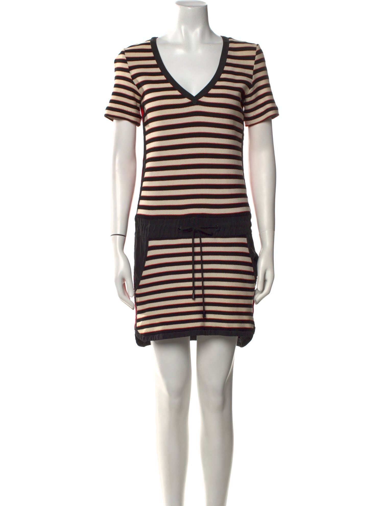 Veronica Beard Striped Mini Dress