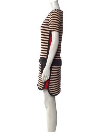 Veronica Beard Striped Mini Dress