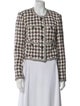 Veronica Beard Tweed Pattern Evening Jacket