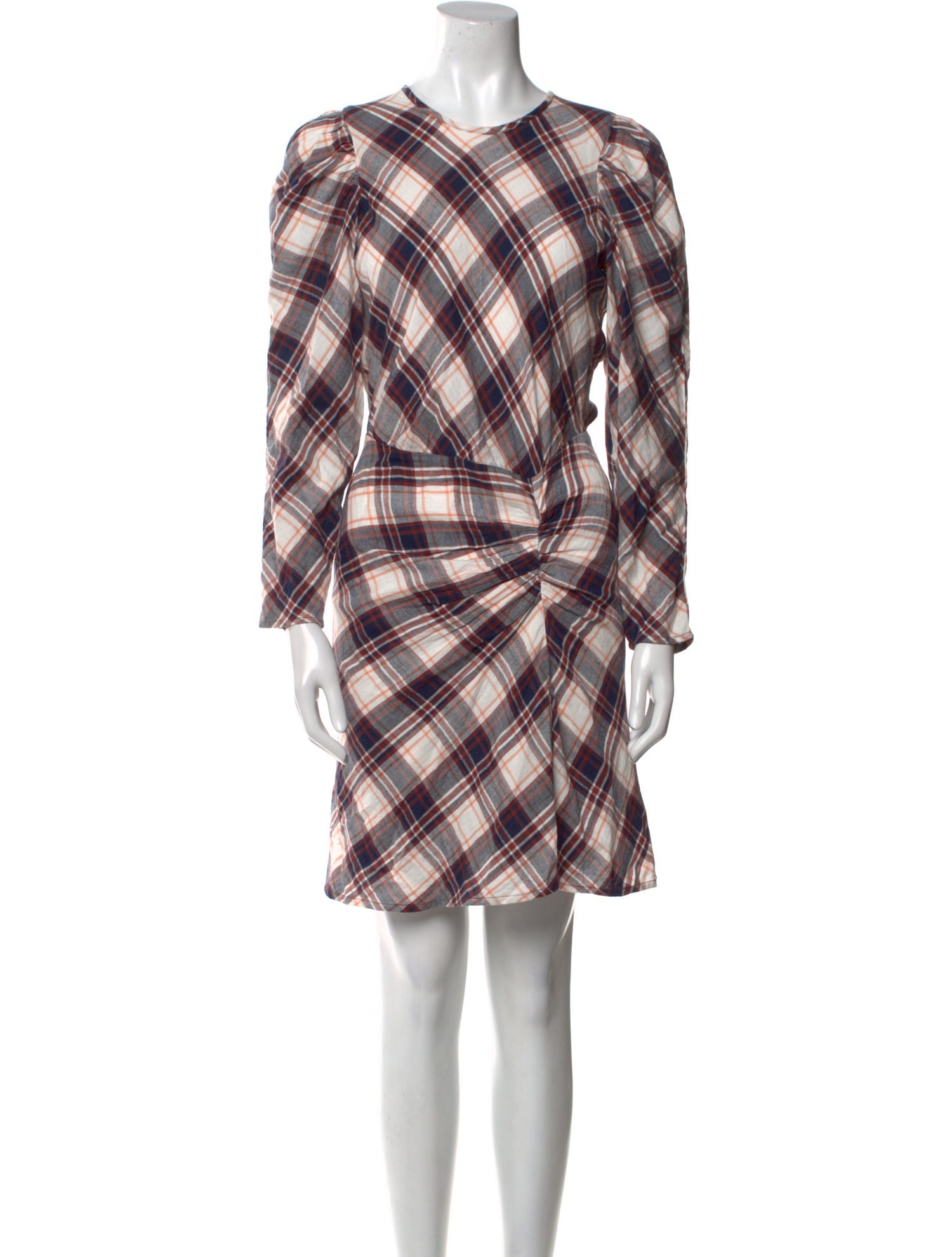 Veronica Beard Plaid Print Mini Dress w/ Tags