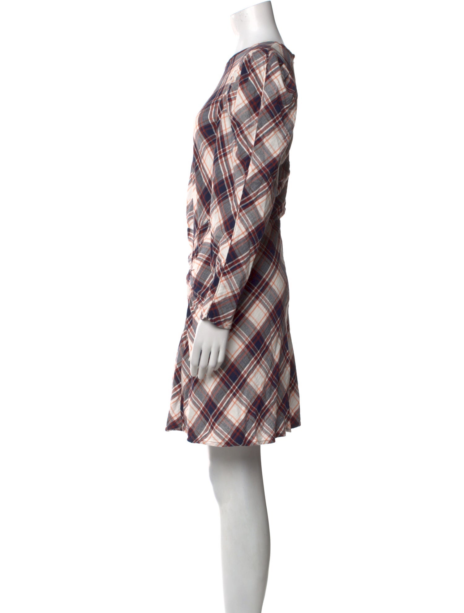 Veronica Beard Plaid Print Mini Dress w/ Tags