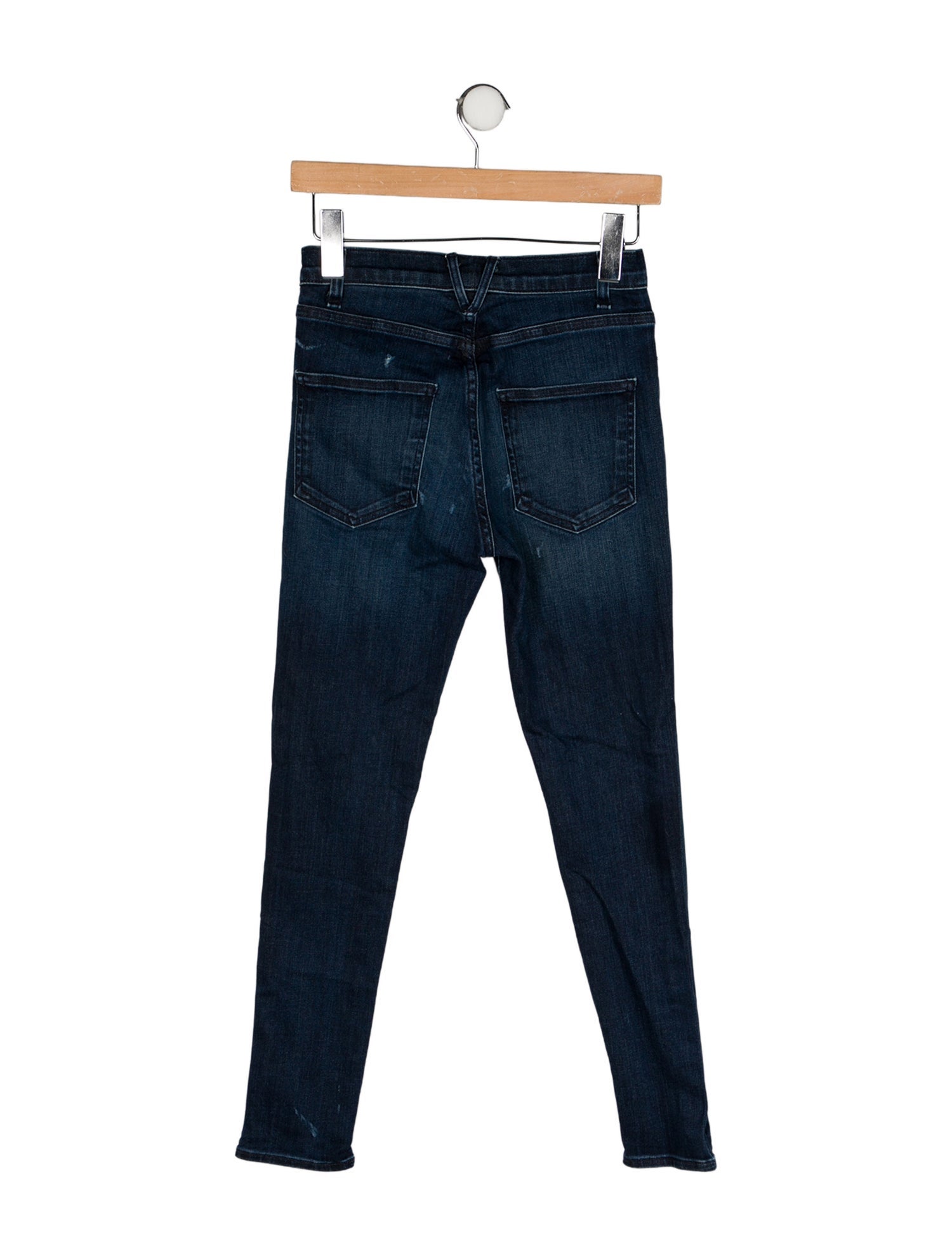 Veronica Beard Mid-Rise Skinny Leg Jeans