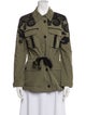Veronica Beard Printed Utility Jacket