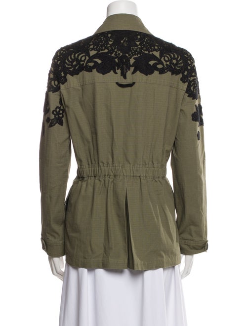 Veronica Beard Printed Utility Jacket