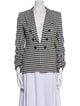 Veronica Beard Plaid Print Blazer