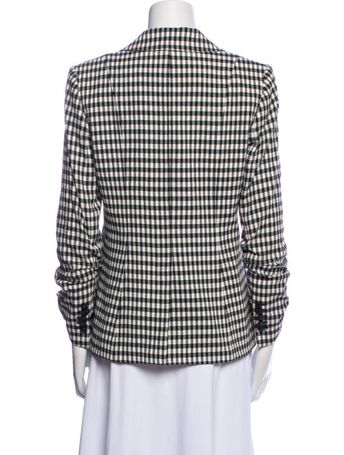 Veronica Beard Plaid Print Blazer