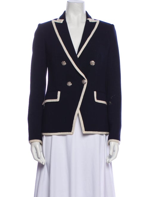 Veronica Beard Colorblock Pattern Blazer