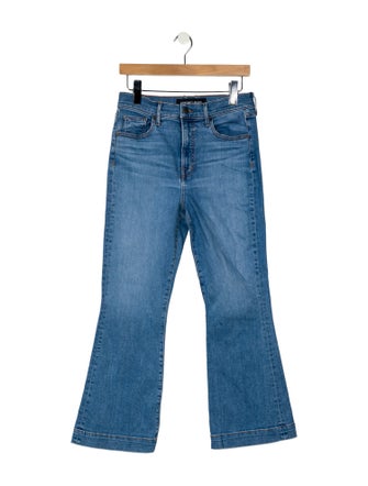 Veronica Beard High-Rise Wide Leg Jeans