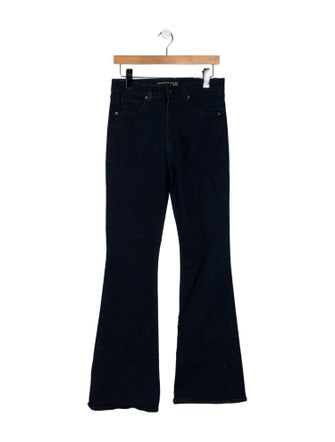Veronica Beard High-Rise Wide Leg Jeans