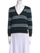 Veronica Beard Merino Wool Striped Top
