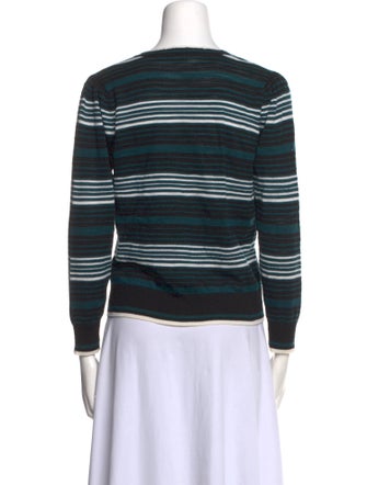 Veronica Beard Merino Wool Striped Top