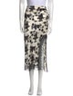 Veronica Beard Silk Midi Length Skirt
