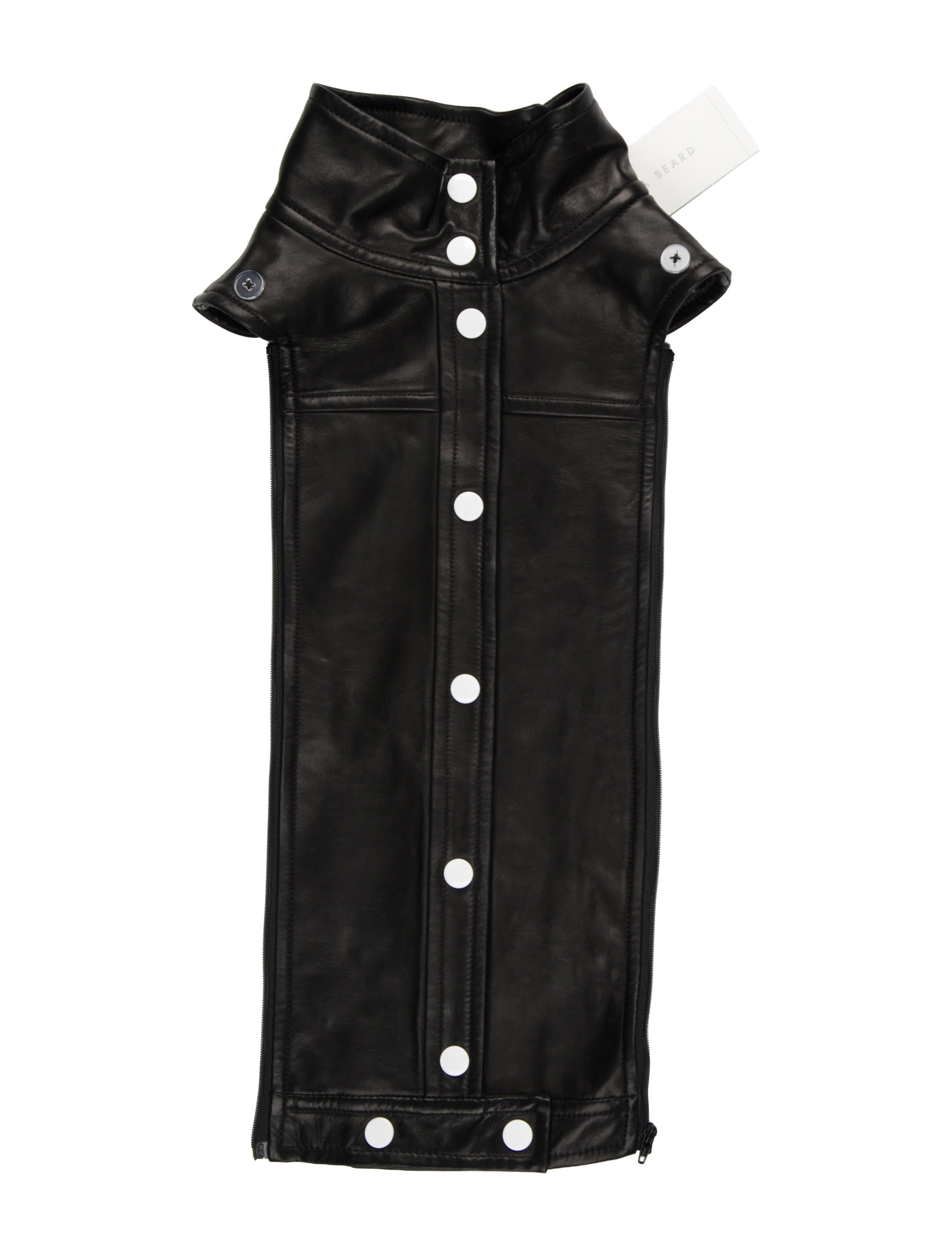 Veronica Beard Leather Dickey w/ Tags