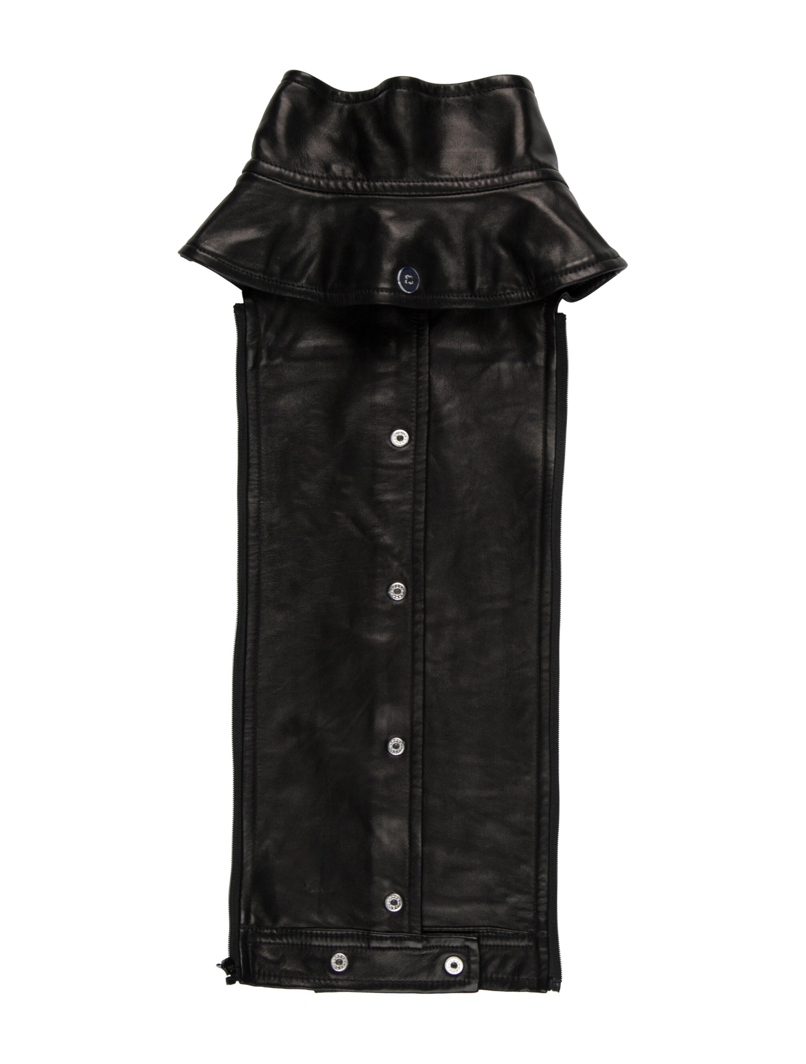 Veronica Beard Leather Dickey w/ Tags