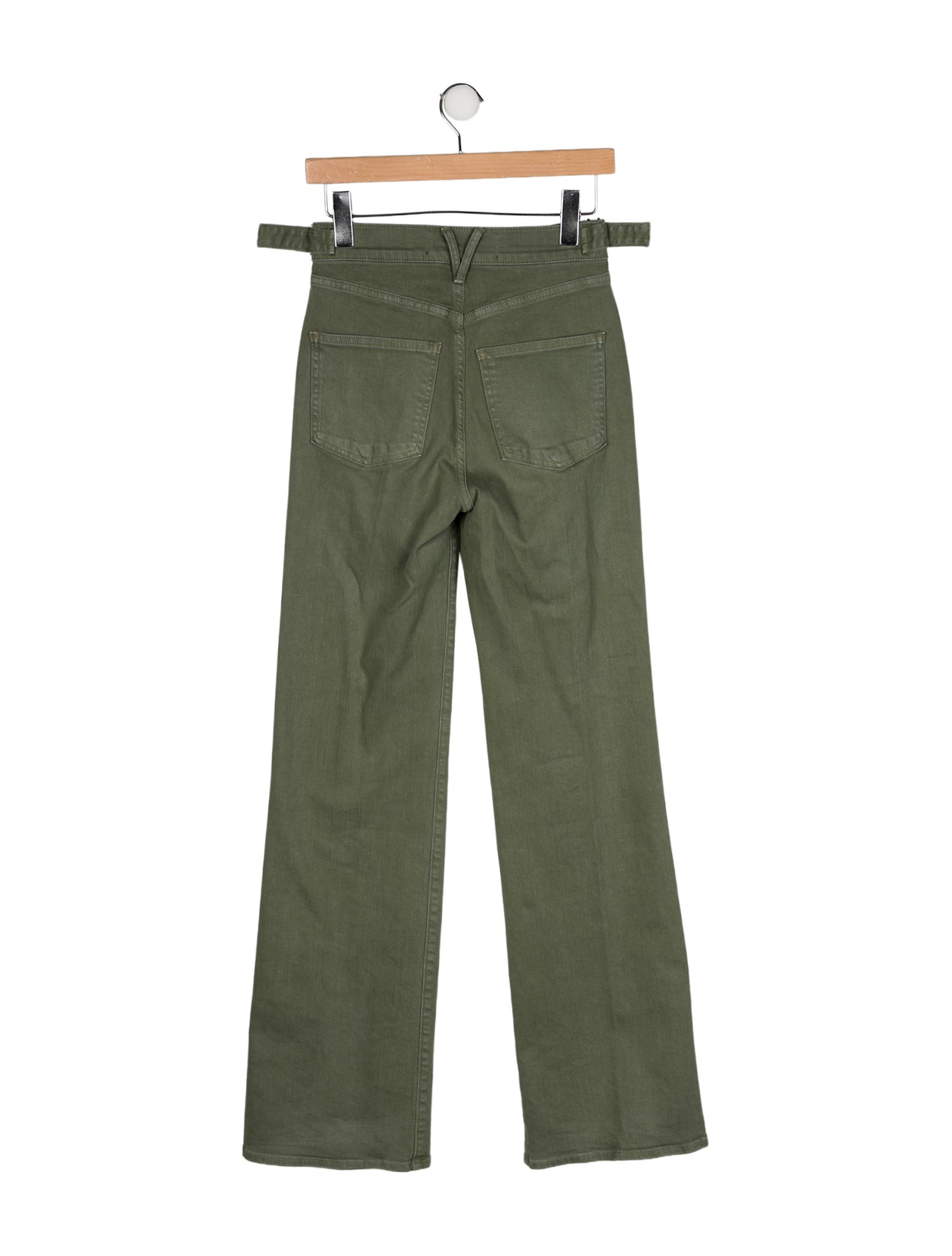 Veronica Beard Mid-Rise Wide Leg Jeans