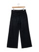 Veronica Beard High-Rise Wide Leg Jeans