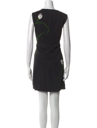 Veronica Beard Floral Print Mini Dress