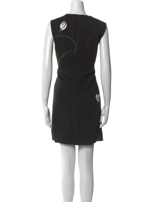 Veronica Beard Floral Print Mini Dress