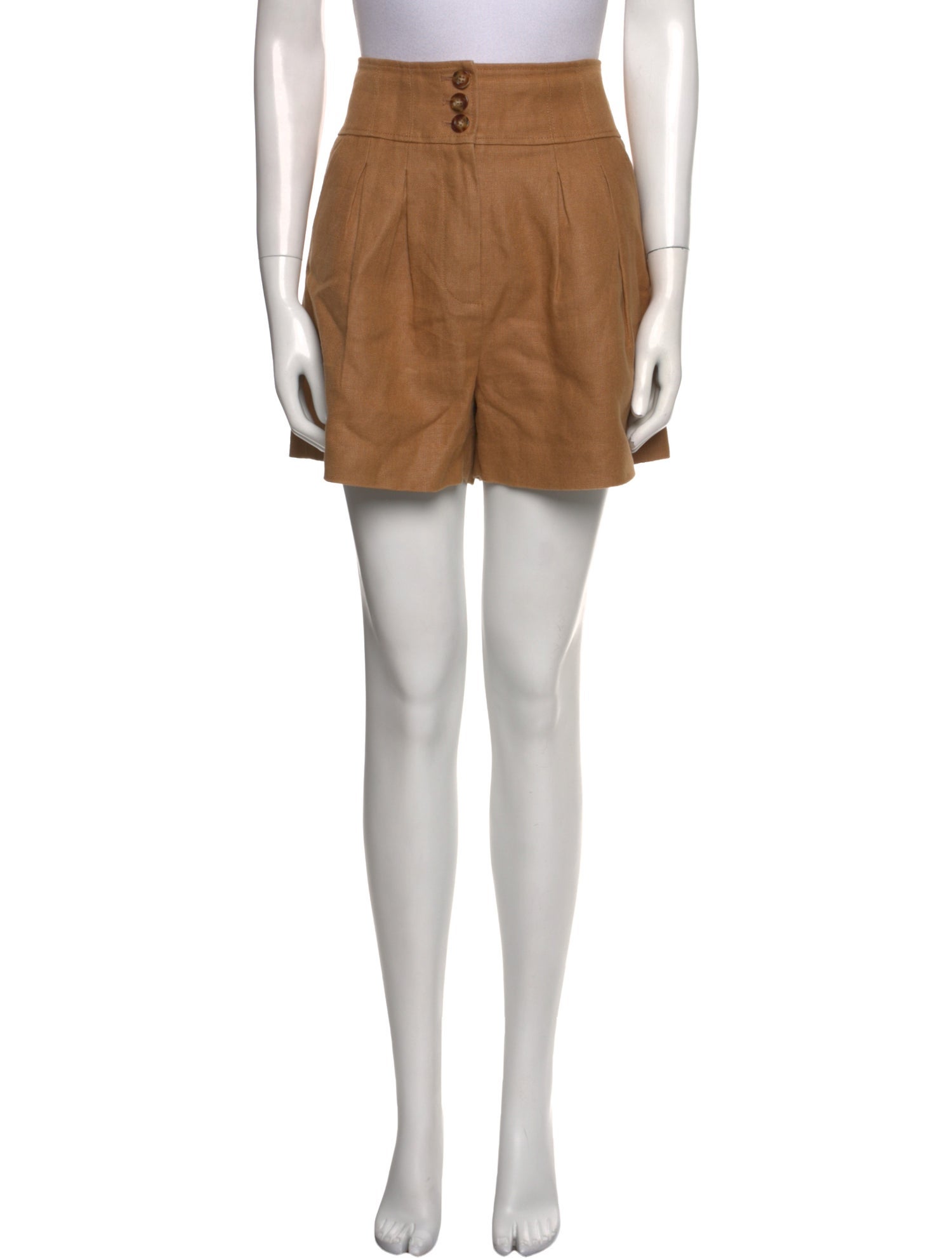 Veronica Beard Linen Mini Shorts