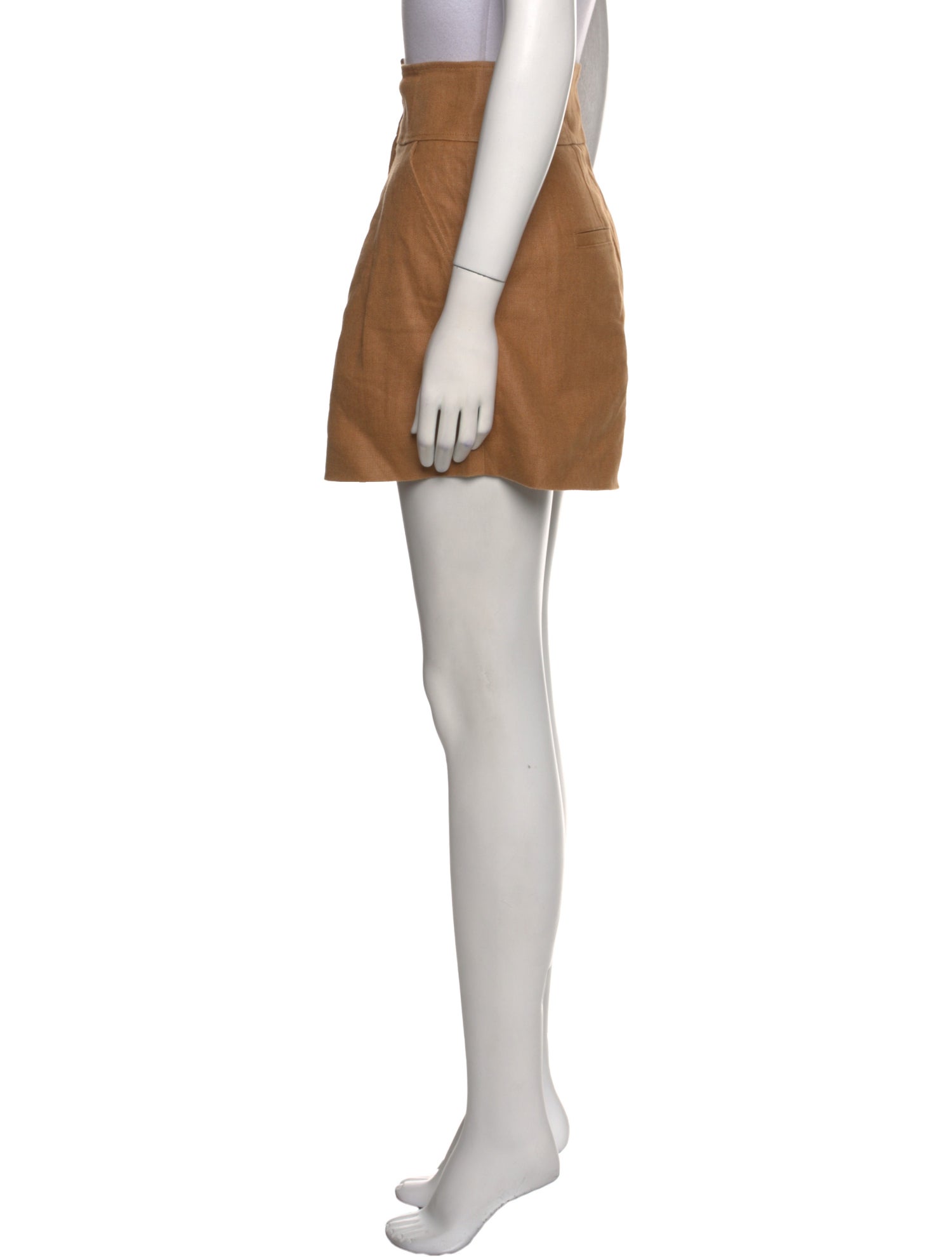 Veronica Beard Linen Mini Shorts