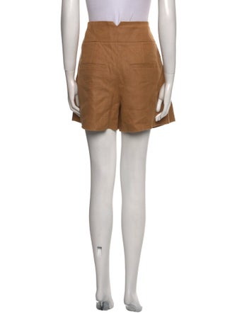 Veronica Beard Linen Mini Shorts